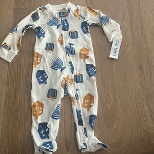 Carter's White Hanukkah/ Chanukah One Piece